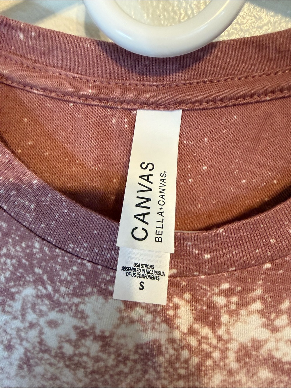 BLEACHED SWEAR WORD T SHIRT - Picture 3 of 4